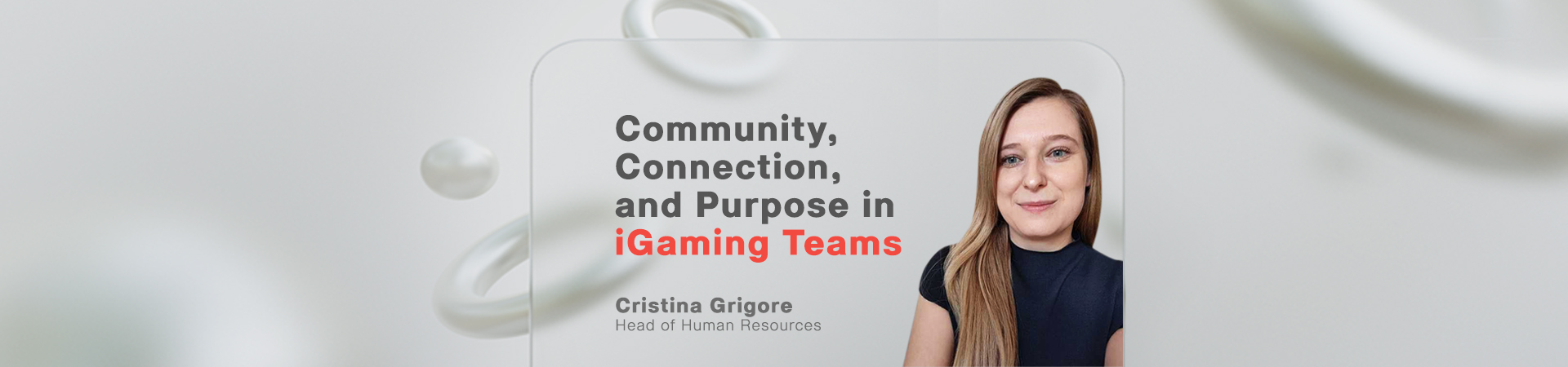 Community, Connection, and Purpose in iGaming Teams
